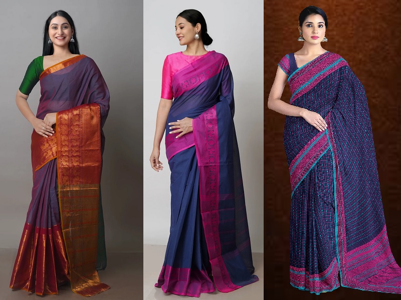 15 Kanchi Cotton Sarees To Display Your Tradition And Style