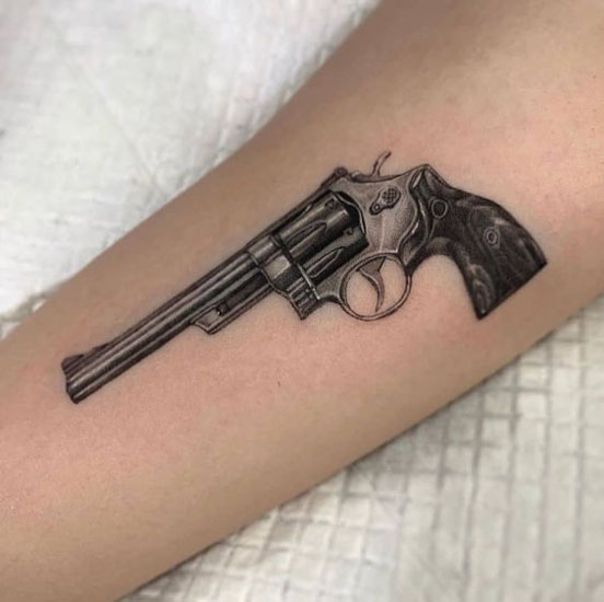Best Gun Tattoo Designs With Pictures 2