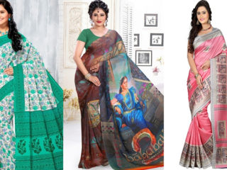 15 Colorful Printed Sarees For The Modern Diva