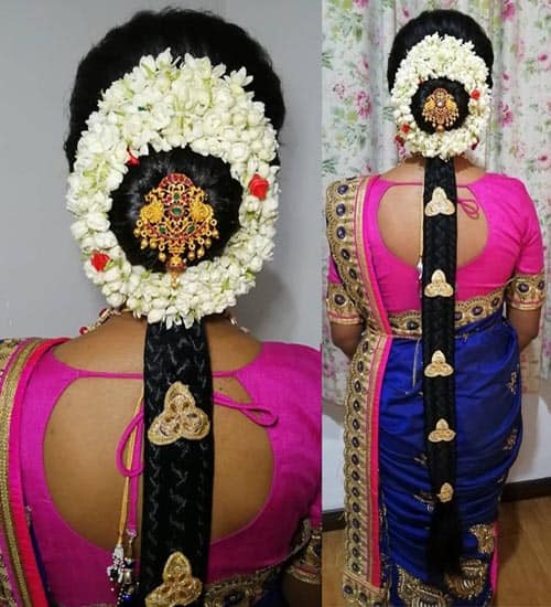 Hindu Bridal Hairstyles 1