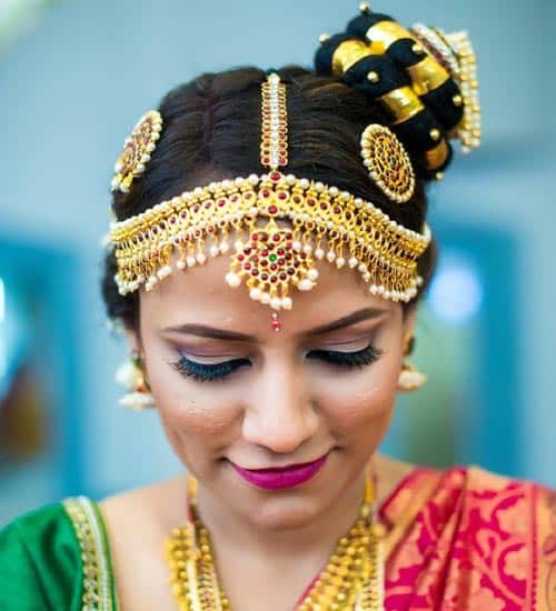 Hindu Bridal Hairstyles 6(1)
