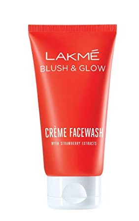 Lakme Strawberry Crème Face wash