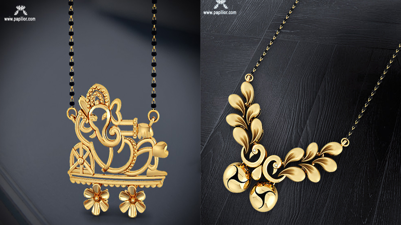 Papilior – The perfect destination for designer Gold Mangalsutra Designs