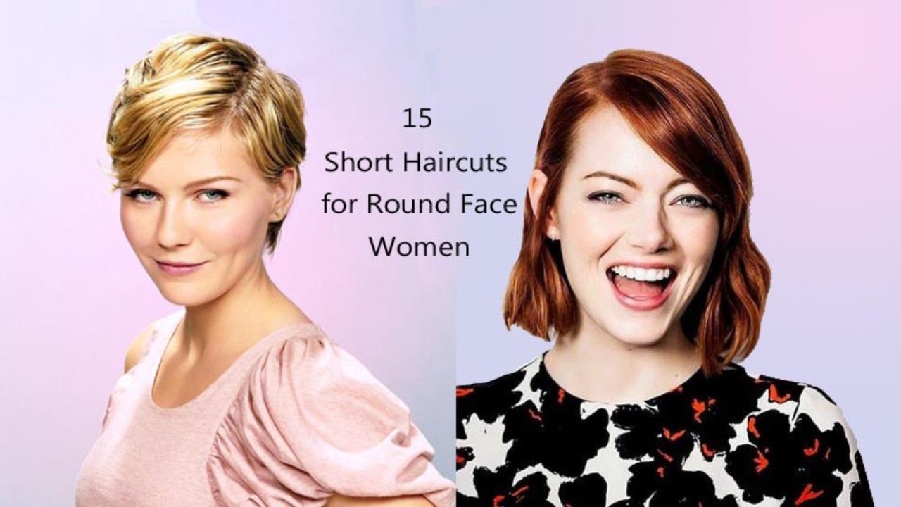 15 Latest Short Haircuts For Round Face Women In 2020