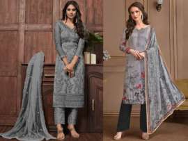 Silver Salwar Suits – 15 Latest Designs For Dazzling Look