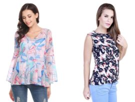 20 Latest Designs of Chiffon Tops for Girls in Fashion 2023
