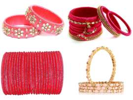 9 New Collection of Pink Bangles For Beautiful Look