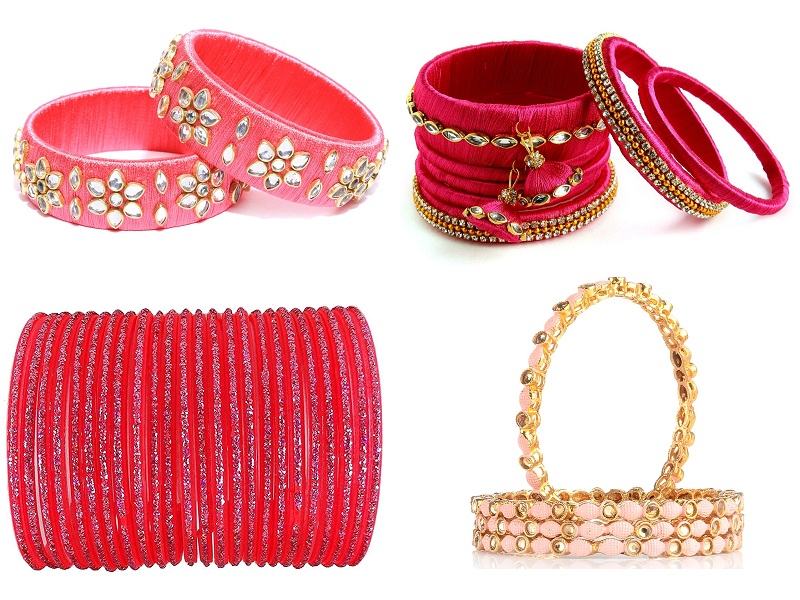9 New Collection Of Pink Bangles For Beautiful Look