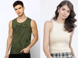 9 Trending Designs of Sleeveless T-Shirts for Men and Women