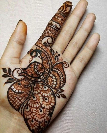 Simple Arabic Mehndi Designs for Left Hand (4) - K4 Fashion-suu.vn
