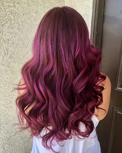 15 Different Burgundy Hair Color Shades Available in India 2022