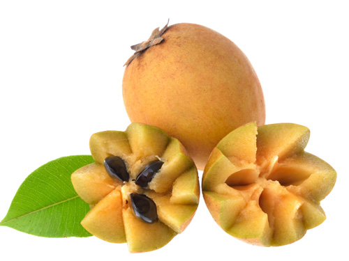 Chikoo fruits with high calories to gain weight