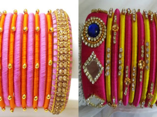 15 Latest Collection of Silk Thread Bangles in 2023