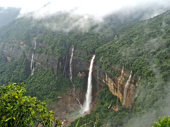 Nohkalikai Waterfall