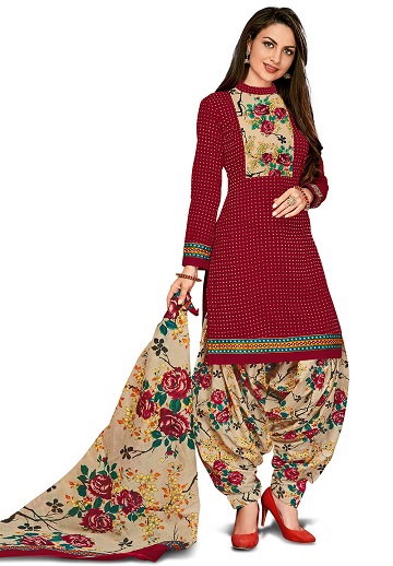 Punjabi Printed Salwar Suit