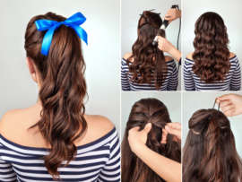 9 Simple and Beautiful Hairstyles for Farewell Party