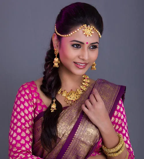 Indian hairstyles south traditional bridal 20 Gorgeous