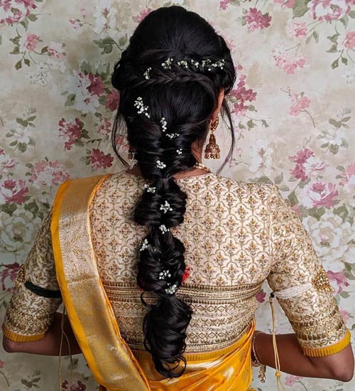 indian wedding hairstyles for girls