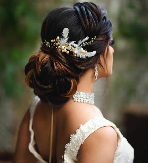 Top 86+ bun hairstyle for indian wedding super hot - in.eteachers