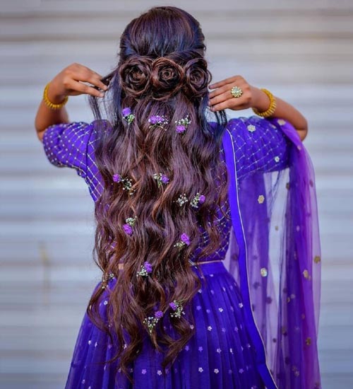 Indian Bridal Hairstyles 18