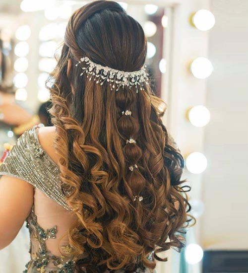 50+ MODERN HAIRSTYLES FOR LEHENGA THAT WILL ADD AN EXTRA OOMPH TO YOUR LOOK-anthinhphatland.vn