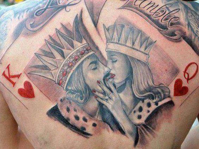 King And Queen Tattoos For The Best Couples 3
