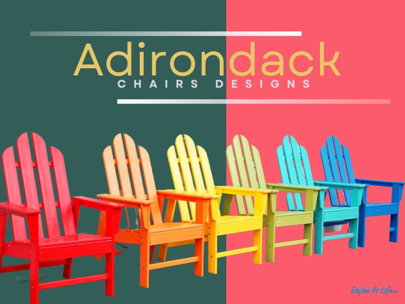 Outdoor Adirondack Chairs Designs