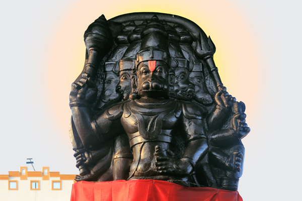 Panchmukhi Hanuman temple must see in rameshwaram