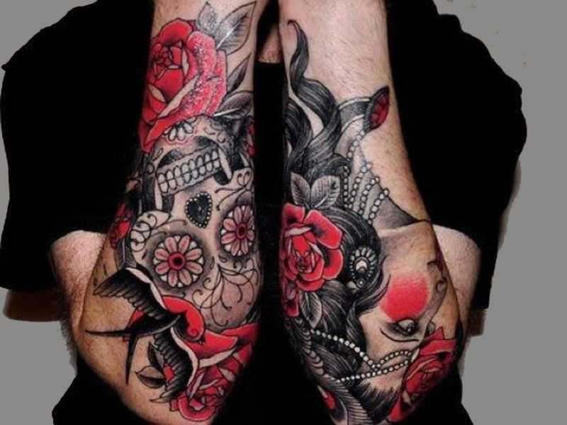 Red Tattoo Designs And Ideas