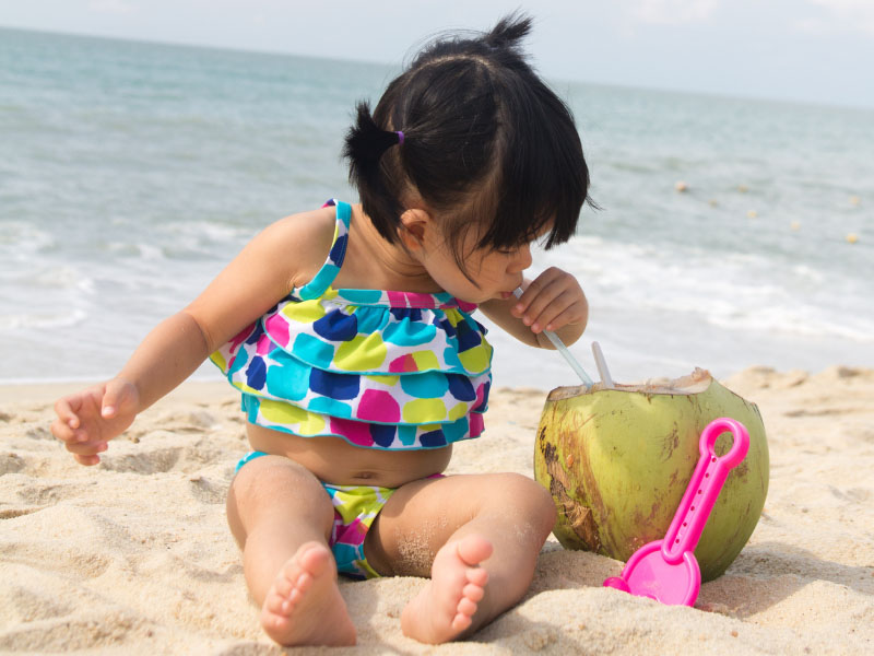 Coconut water for babies