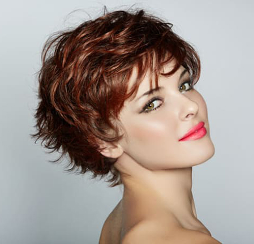 Pixie cut for small face