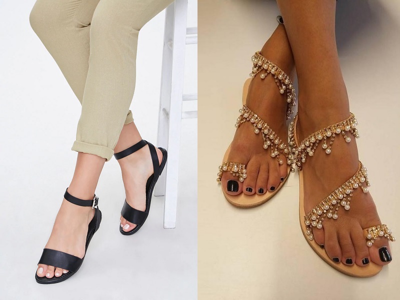 15 Latest Collection Of Flat Sandals For Women With Images