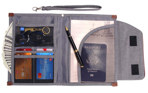 Envelope Style Passport Wallet