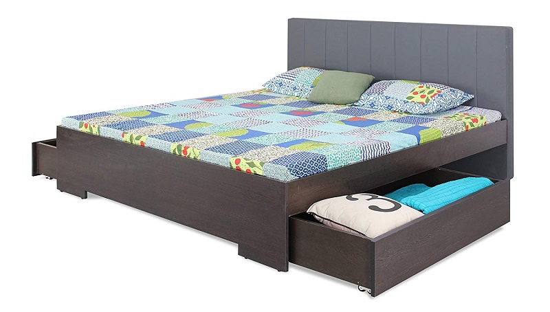 Latest Bed Designs With Drawers, Bed Frame With Storage Boxes