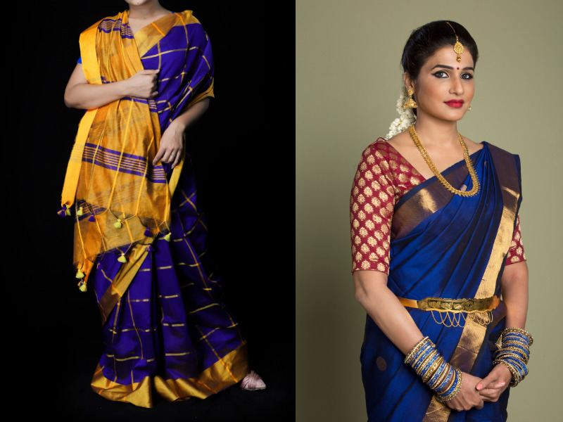 How To Drape A Silk Saree Perfectly Step By Step Guide