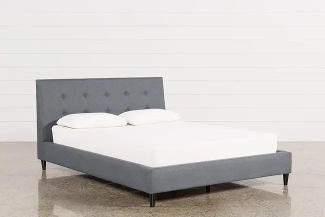 Modern California King Bed Designs, Mariah Eastern King Upholstered Panel Bed Frame