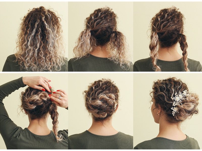 Medium Curly Hairstyles 19