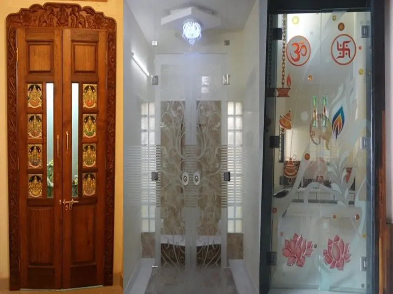 15 Best Pooja Room Door Designs With Pictures | Styles At Life