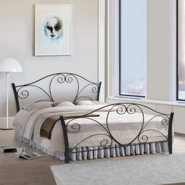 10 Simple Modern Iron Bed Designs, Iron Bed Queen