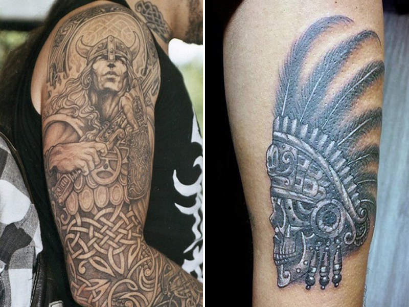 20 Warrior Tattoos  Tattoofanblog