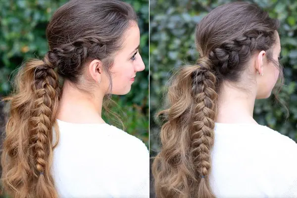 daily hairstyles for long hair for college
