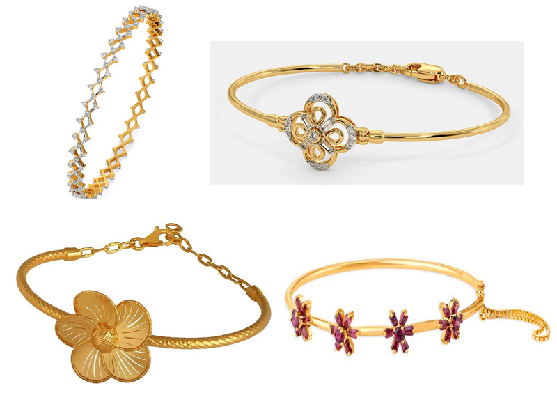 8 Gram Gold Bangles These 15 Stylish Designs Are Trending Now