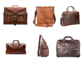 Mens Leather Bags – 9 Best and Stylish Designs for Travel and Office