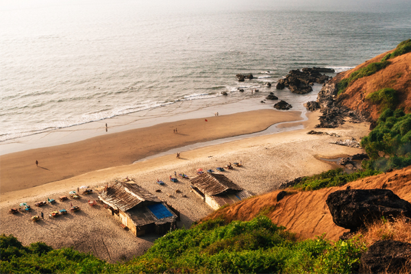 Chapora Beach In Goa
