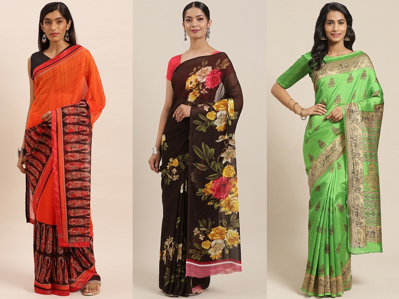 Daily Wear Sarees New And Trending Collection For Everyday Use