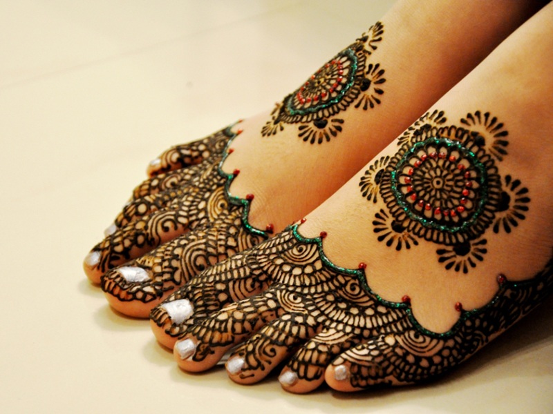 Foot Mehndi Designs For Your Pretty Feet