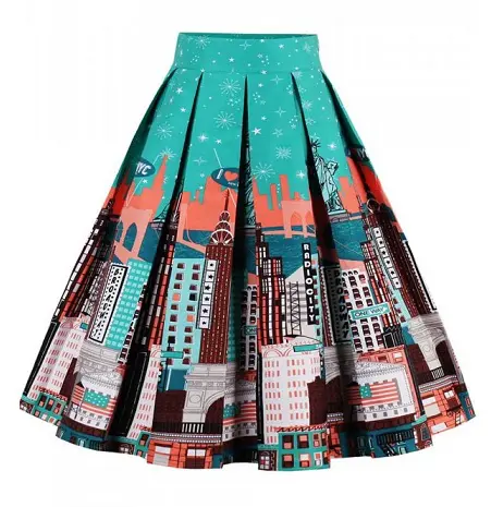 Watt Gøre en indsats storhedsvanvid 20 Trendy Printed Skirts for Women - Beautiful Designs