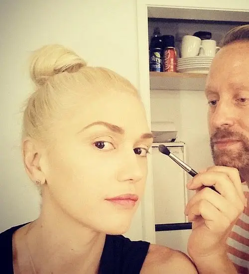 Gwen Stefan ohne Make-up Gesicht