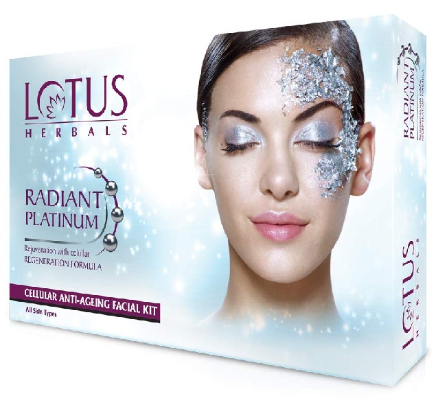 Lotus Radiant Platinum Anti-Ageing Facial Kit