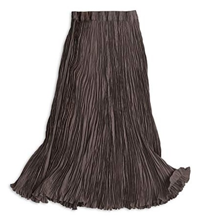 Silk Broomstick Skirt